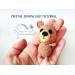 Crochet teddy bear tutorial amigurumi toy pattern