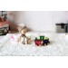 Miniature train, dollhouse nursery BJD doll toy digital 