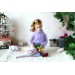 Miniature train, dollhouse nursery BJD doll toy digital 