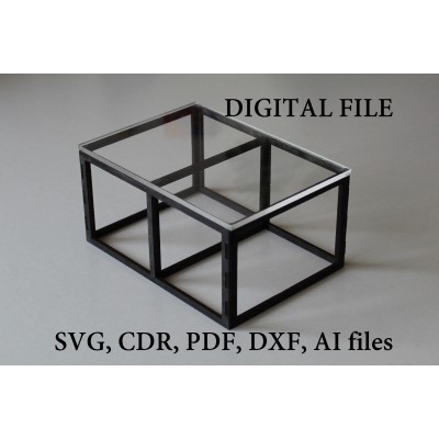 Modern glass table digital
