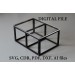 Miniature modern table digital file, laser cut dollhouse