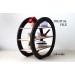 Miniature circular bookcase digital file, modern