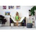Bookcase chair 2 in 1 miniature dollhouse furniture