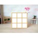 Miniature bookcase digital file kit, dollhouse 