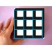 Miniature bookcase digital file kit, dollhouse 