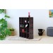 Miniature bookcase digital file kit, dollhouse 