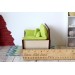 Miniature sofa hexagon shape download file kit