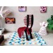 Miniature parametric chair digital file, modern