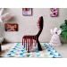 Miniature parametric chair digital file, modern