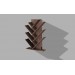 Miniature modern bookcase tree digital download