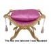 Miniature tabouret digital file, baroque dollhouse 