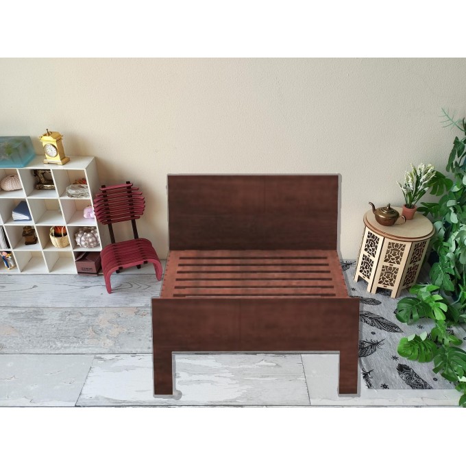 Upgrade set: headboard footboard basic for bed digital