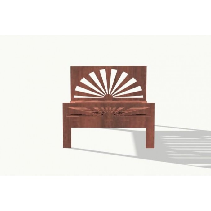 Upgrade set: sunrise headboard footboard for bed digital 