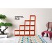Miniature drawer stairs shape digital file. Doll