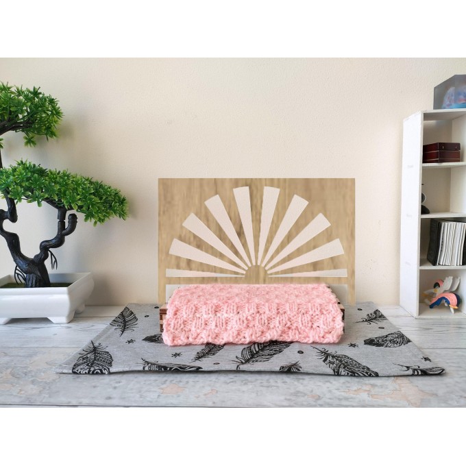 Miniature bed headboard sunrise digital download laser 