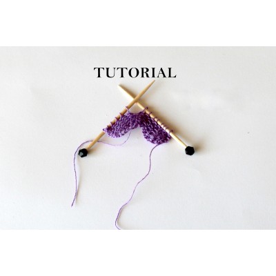 Needles knitting tutorial