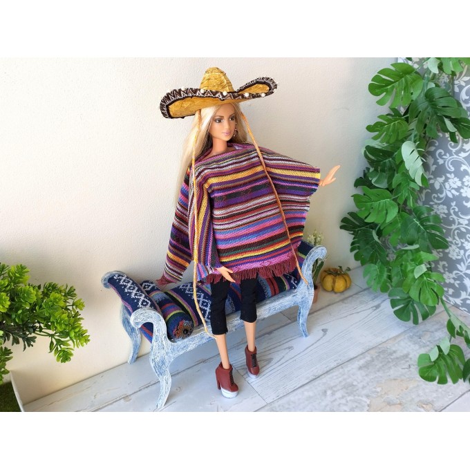 Miniature sombrero hat tutorial how to make BJD