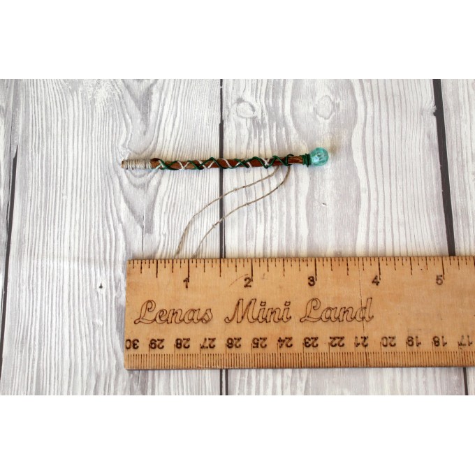 Miniature fairy wand making tutorial DIY, BJD doll magic