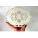 Basket base oval shape with lotus engraving digital file