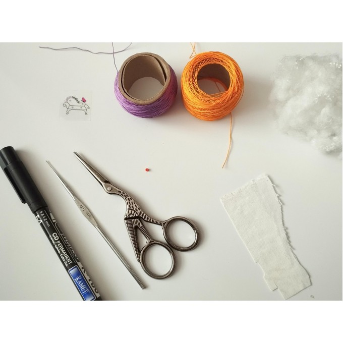 Miniature crochet owl making tutorial dollhouse 