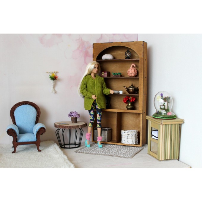 Miniature display cabinet digital file furniture for laser 