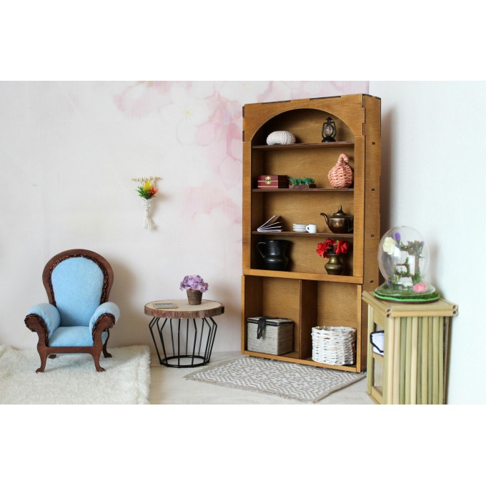 Miniature display cabinet digital file furniture for laser 