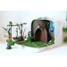 Fairy forest in the suitcase travel dollhouse 