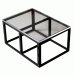 Modern dollhouse table miniature furniture 1:6 scale