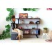 Miniature industrial bookcase, modern dollhouse 