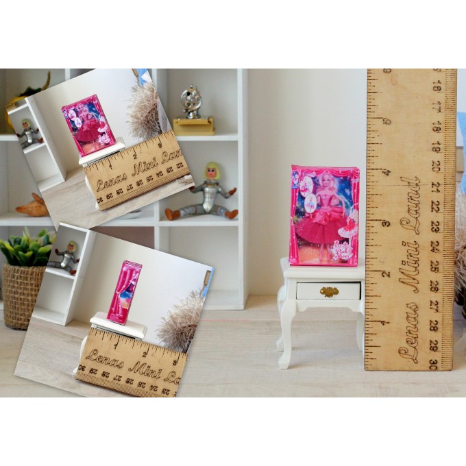 Dollhouse miniature Barb in the box printable file. DIY 