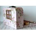 Travel dollhouse in a suitcase 1:12 scale nursery 